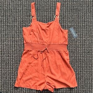 Derek Heart Women's Jumpsuit in Rich Orange